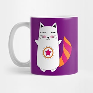 Cat Superhero Mug